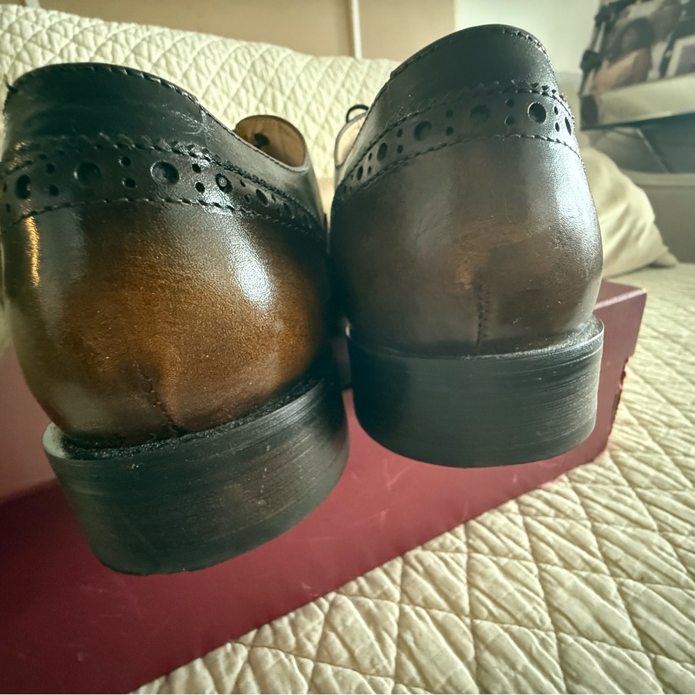 Maison Forte Brown Brogue Men's Shoes - Picture 3 of 8